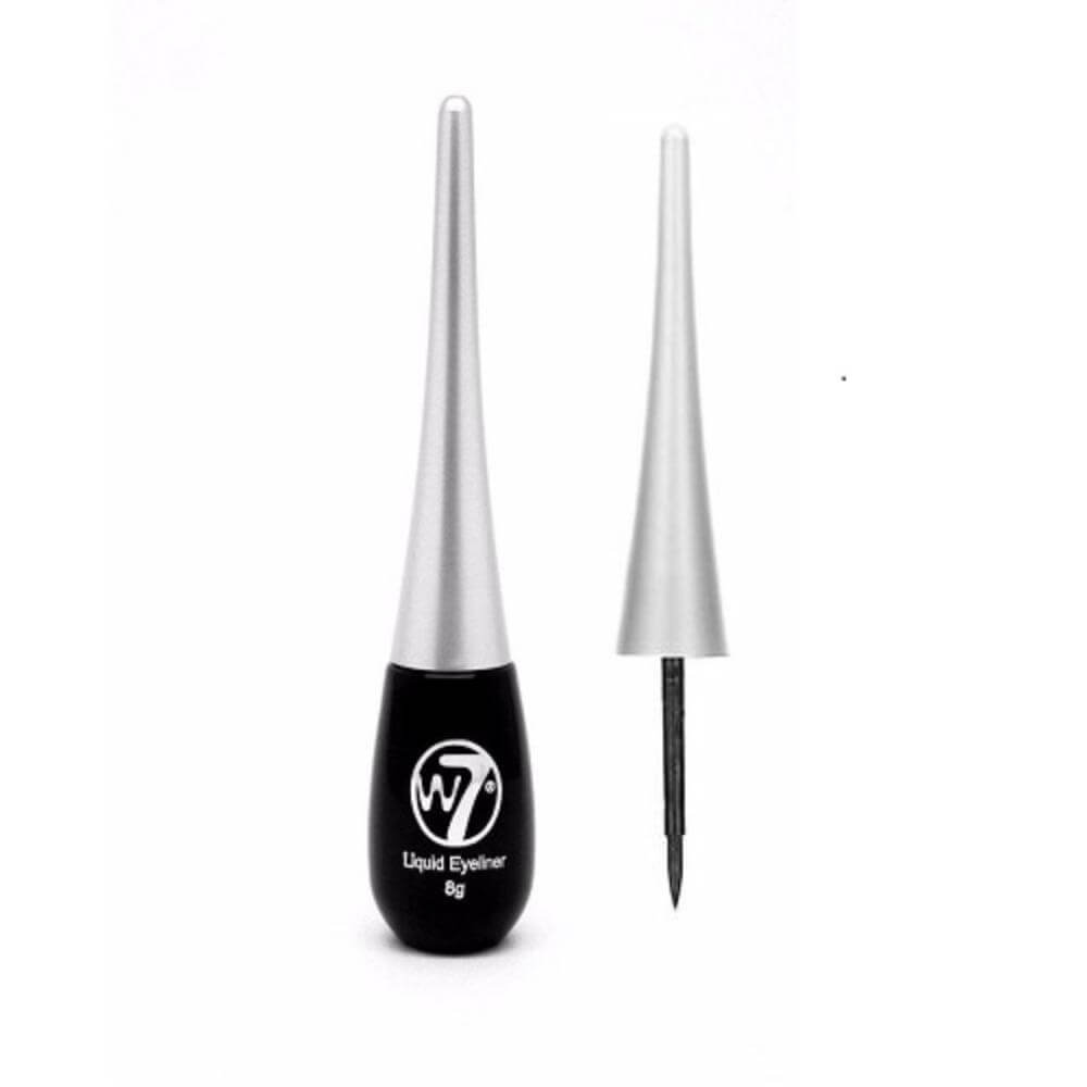 W7 Liquid Eyeliner Pot 8ml - Black